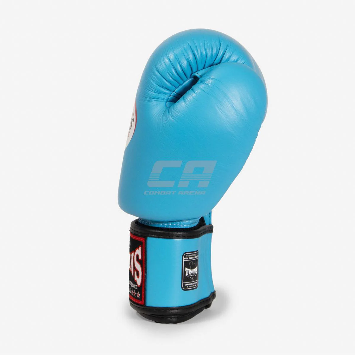 Gants de Muay Thai Twins Special BGVL 3 Bleu – Image 2