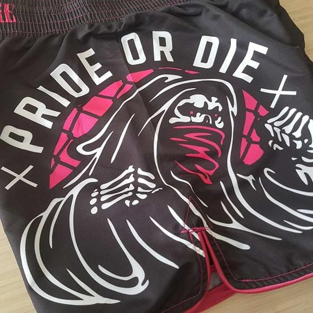 Shorts de MMA Pride or Die Grim Beaterz – Image 3