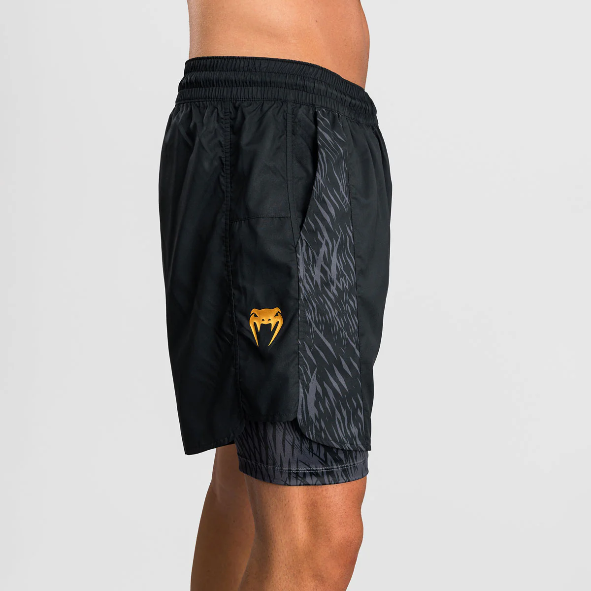 Shorts d'entraînement Venum x Chimaev Wild Borz Noir – Image 7