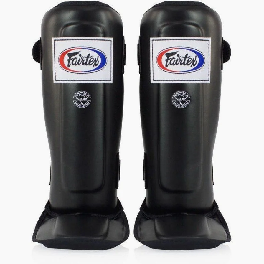 Protège-tibias Fairtex Double Padded SP3 avec repose-pieds