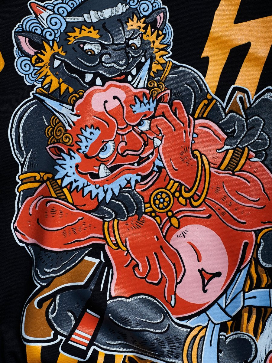 T-shirt Manto Yauhen Abu ONI noir – Image 8