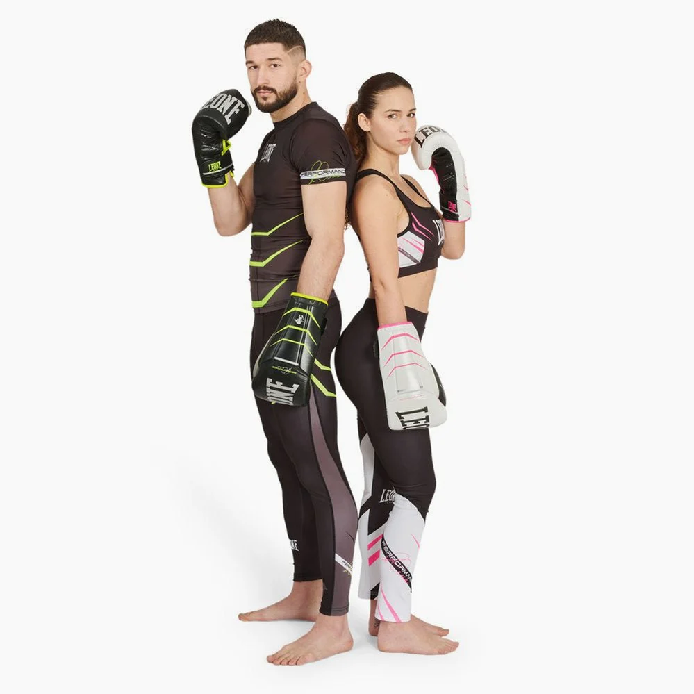 Pantalons de compression Leone Revo Fluo AB937F – Image 3