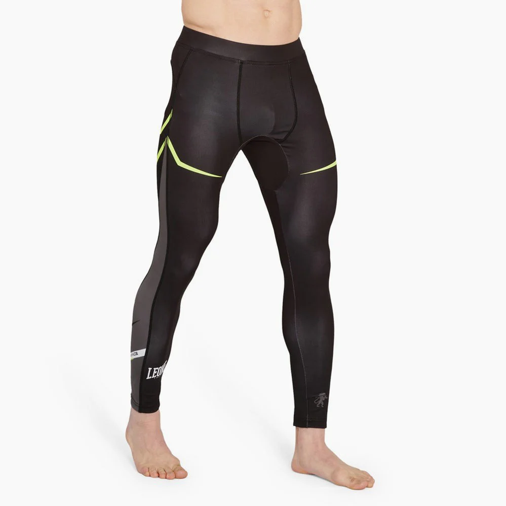 Pantalons de compression Leone Revo Fluo AB937F – Image 2